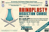 Rhinoplasty Dissection Course, August 1-2, 2014