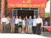 LỄ BÀN GIAO NHÀ TỪ THIỆN ĐẠI ĐOÀN KẾT
